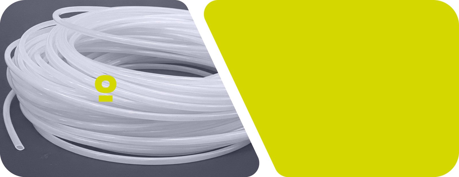 Manguera flexible para cánulas cosméticas industriales